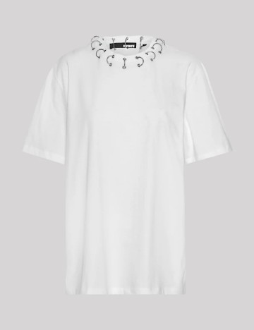 Tricou Oversize Rotate, alb