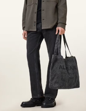 Sacosa ALLSAINTS, gri inchis