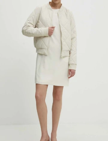 Rochie scurta Answear LAB, ecru