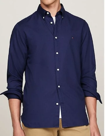 Camasa Tommy Hilfiger, bleumarin
