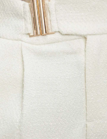 Pantaloni scurti Answear LAB, crem