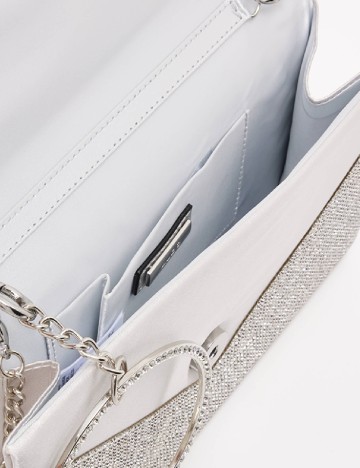 Geanta Aldo, argintiu