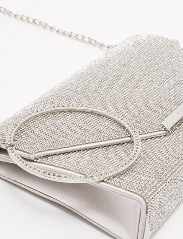 Geanta Aldo, argintiu