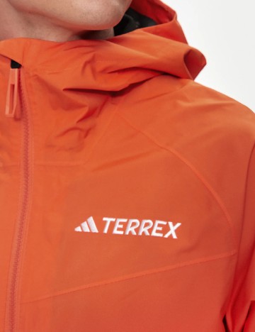 Geaca de ploaie Adidas, portocaliu