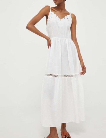 
						Rochie medie Answear LAB, alb