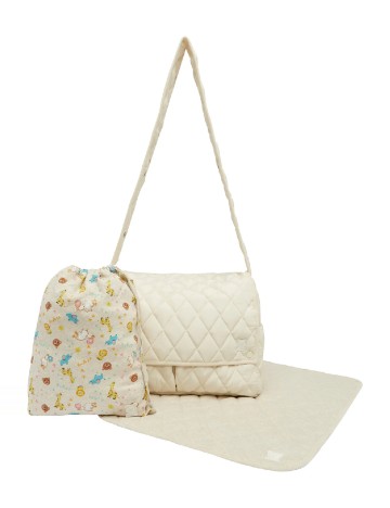 
						Geanta bebelusi Guess, crem