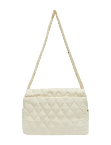 Geanta bebelusi Guess, crem