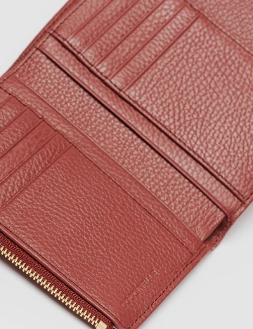 Portofel Coccinelle, roz pudra inchis