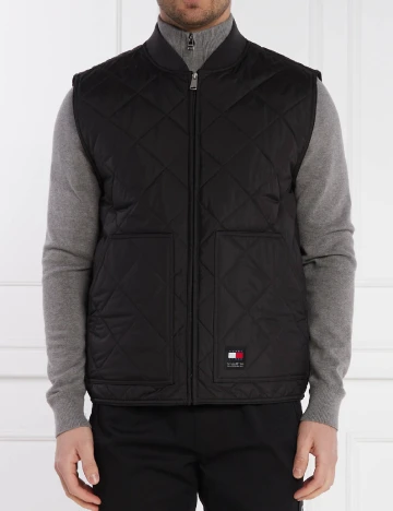 Vesta Tommy Jeans, negru