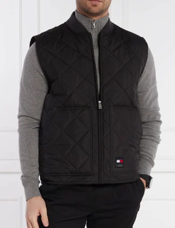 Vesta Tommy Jeans, negru