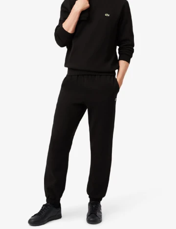 Pantaloni Lacoste, negru