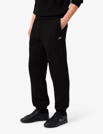 Pantaloni Lacoste, negru