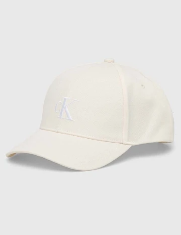 Sapca Calvin Klein Jeans, ecru
