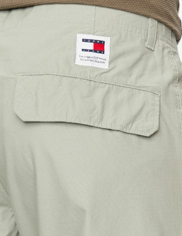 Pantaloni Tommy Jeans, verde