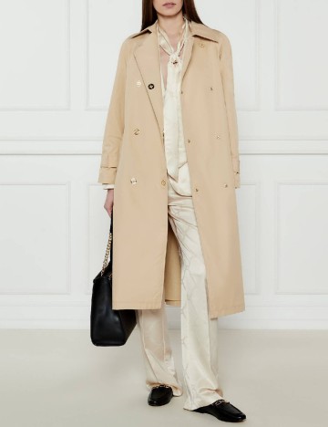 Trench Twinset, crem