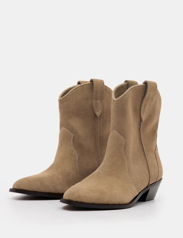 Botine Mohito, maro deschis