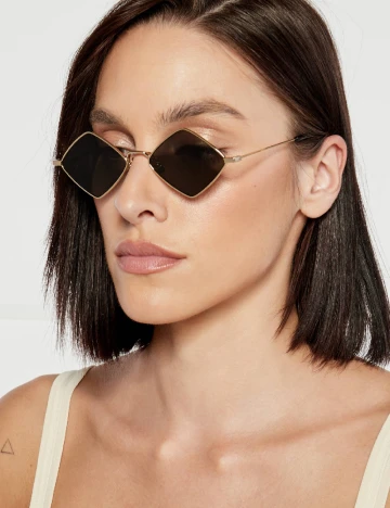 Ochelari de soare Saint Laurent, auriu