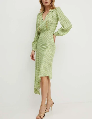 Rochie medie Elisabetta Franchi, verde