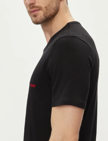 Set Tricouri 3 bucati Hugo, negru