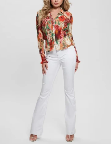 Camasa Guess, floral print