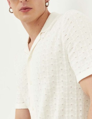 Camasa Abercrombie&Fitch, alb