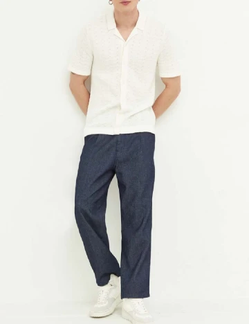 Camasa Abercrombie&Fitch, alb