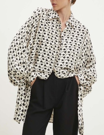 
						Camasa Oversize Answear LAB, bej