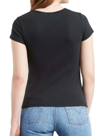 Set Tricouri 2 bucati Levi S, alb/negru