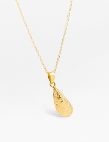 
						Colier din argint placat cu aur ANIA KRUK, auriu