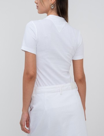 Tricou Tommy Jeans, alb