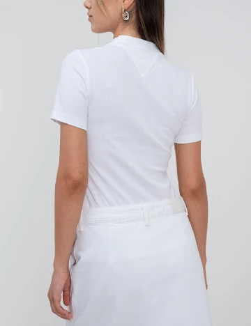 Tricou Tommy Jeans, alb