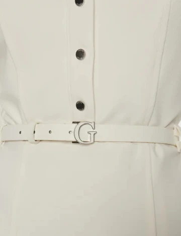 Rochie scurta Guess, alb