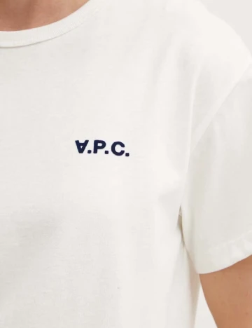 Tricou A.P.C., alb