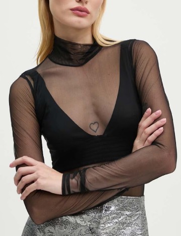 Bluza God Save Queens, negru