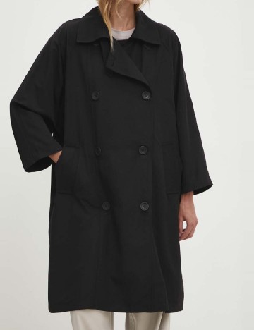 
						Trench Answear LAB, negru