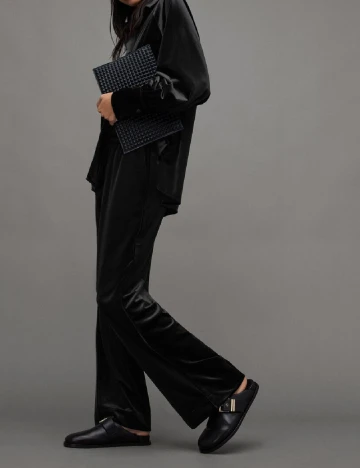 Pantaloni ALLSAINTS, negru