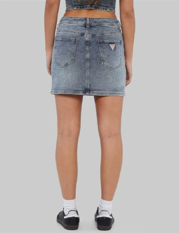 Fusta Guess, albastru