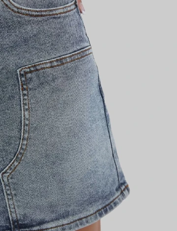 Fusta Guess, albastru