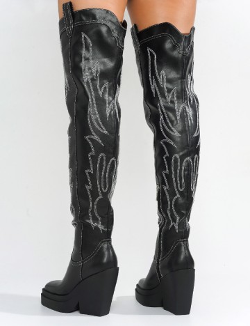 Cizme Cape Robbin, negru