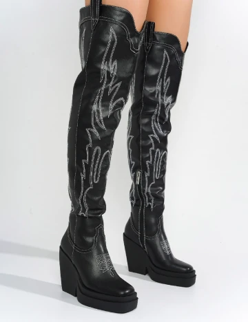 Cizme Cape Robbin, negru