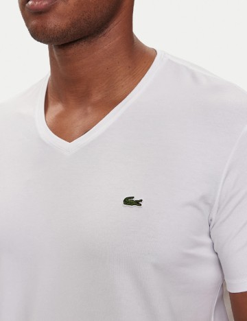 Tricou Lacoste, alb