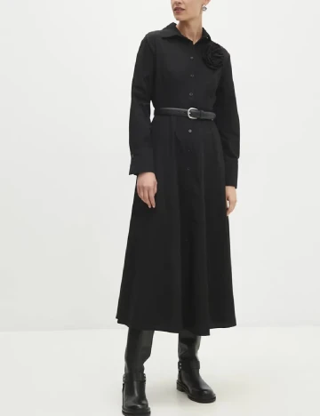 Rochie medie Answear LAB, negru