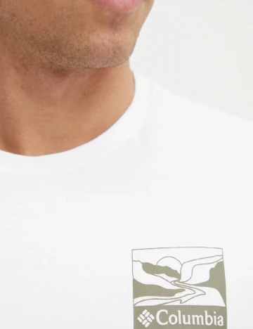 Tricou Columbia, alb