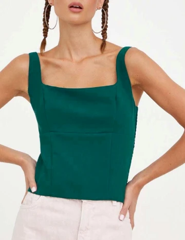 Top Abercrombie&Fitch, verde