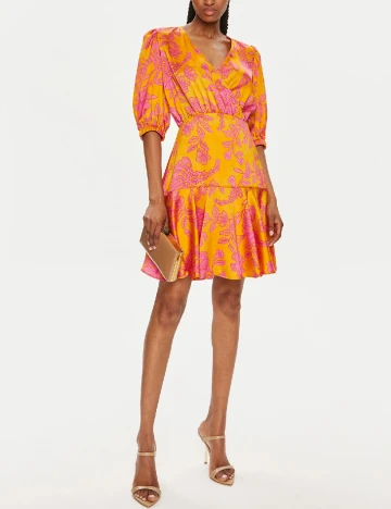 Rochie scurta Morgan de toi, floral print