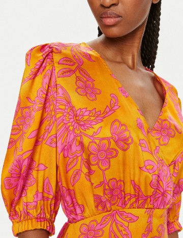 Rochie scurta Morgan de toi, floral print