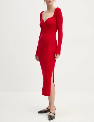 Rochie lunga From Future, rosu