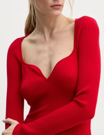 Rochie lunga From Future, rosu