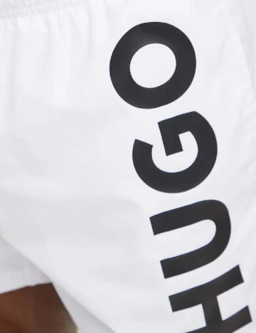 Short de baie Hugo, alb