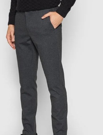 Pantaloni Only, gri inchis